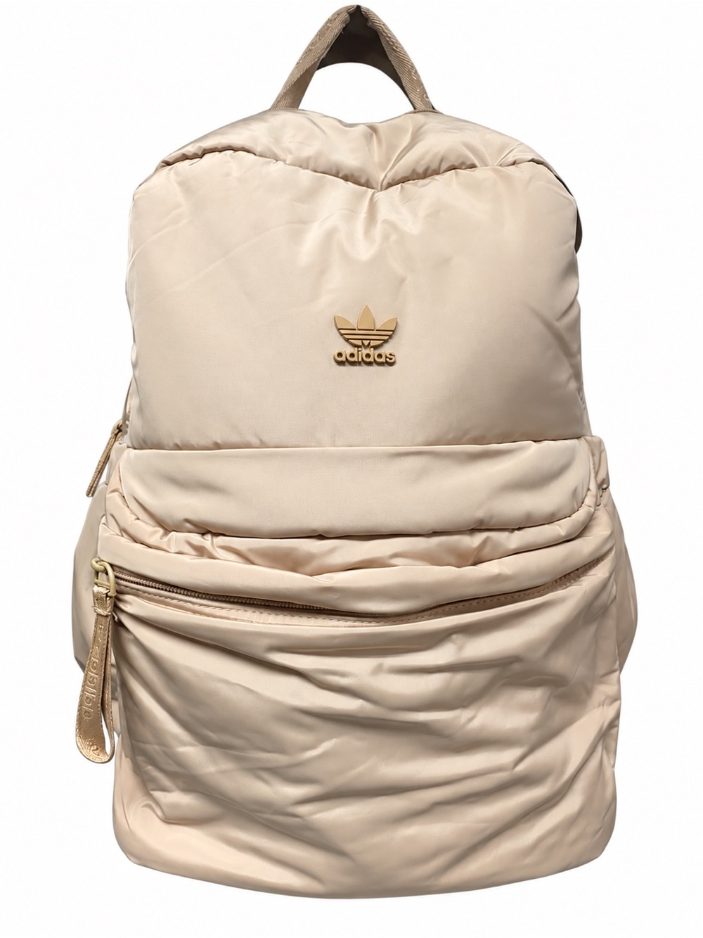 Adidas Originals Puffer Backpack Magic Beige Trendy Everyday Bag